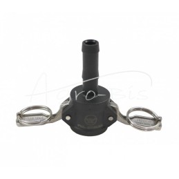 Camlock jungties lizdas, C tipo, polipropilenas, PP 1/2" x 13 mm, PZL HYDRAL - ZCPC13H