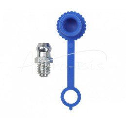 M6x1 tepalo antgalių rinkinys, 10 vnt., mėlynas tepalo antgalio dangtelis PZL HYDRAL - 7141206PNH