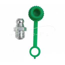 Tepimo antgalių rinkinys M8x1 10 vnt., žalias tepalo antgalio dangtelis PZL HYDRAL - 7141208PZH