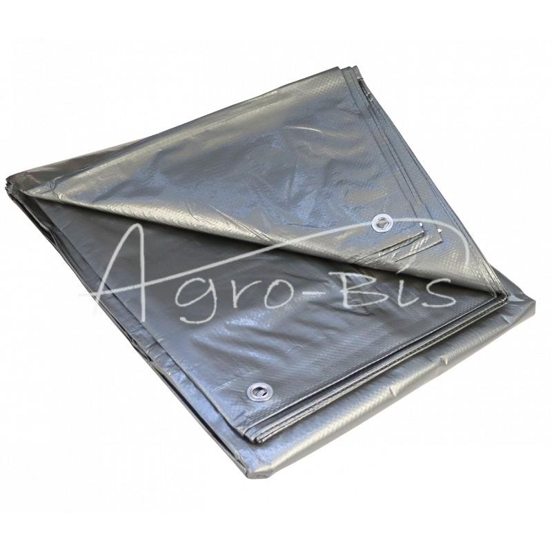 Brezentas 2x3m sidabro spalvos, svoris 130g/m2 MOTORRA - PLA2x3S