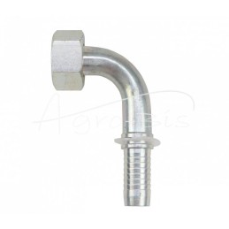 Hidraulinė jungtis - DKOL 90 DN16 M27X1.5 18L antgalis - DKOL 90 DN16 M27x1,5