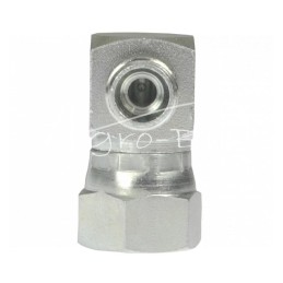 Hidraulinės jungties alkūnė 90 AB M18x1.5 - M14x1.5 12L/8L - HS329
