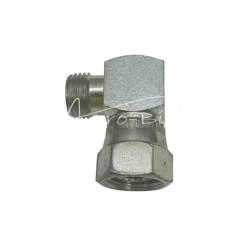 Hidraulinės jungties alkūnė 90 AB M18x1.5 - M16x1.5 12L/10L - HS328