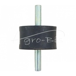 Guminis-metalinis bamperis 50x30 M10 2 varžtai bamperiui - wP50x30/10