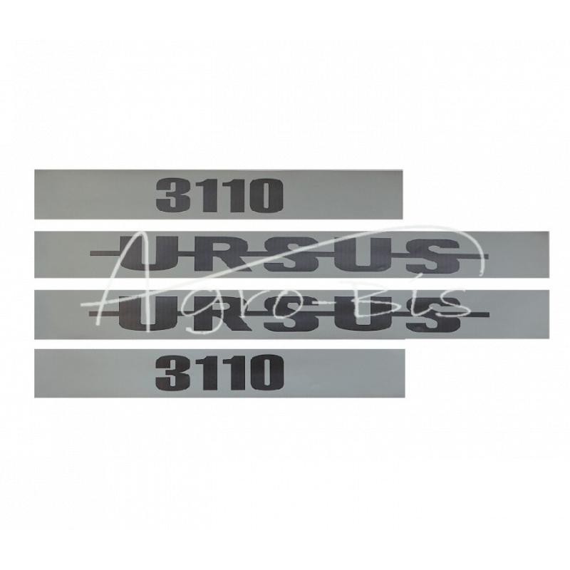 Ženklų rinkinys - emblemos Ursus 3110 - Z3110