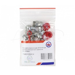 Tepimo antgalių rinkinys M10x90 5 vnt., raudonas tepalo antgalio dangtelis PZL HYDRAL - 714121090CH