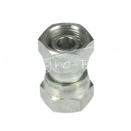 Hidraulinė jungtis - tiesi, moteriška AA jungtis, M27x2 - M27x2 18L/18L seno tipo kūgiai be O žiedo - HS184
