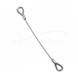 Rankinio stabdžio trosas L-260mm Zetor C-385 ANDORIA - 80231009AM