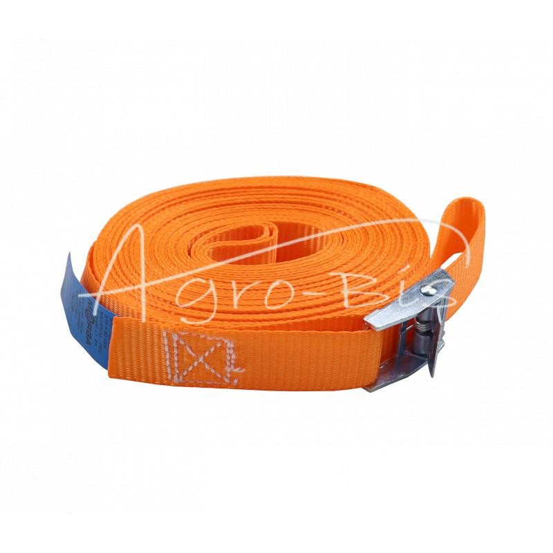 Transportavimo diržas su savaime užsifiksuojančia sagtimi 250 kg, diržo plotis 25 mm, ilgis 8 m MORGA - PT400KG8M25M