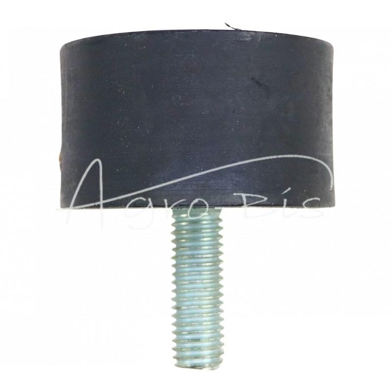 Guminis-metalinis bamperis 50x30 M10 vieno varžto bamperis - wP50x30/1