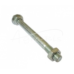 Karučio rato ašis FI-12mm L149mm su veržle ir poveržlėmis - HAN001