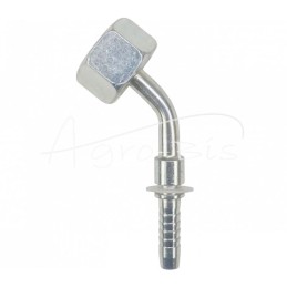 Hidraulinis įvorės galas DKR 45° DN08 1/2" HYDRAL - DKR45DN08G1/2SH