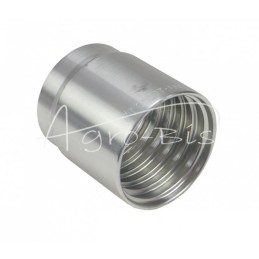 DN25 SN universali užspaudimo įvorė 1SN/2SN/2SC Premium HYDRAL žarnai - TZYUDN25H