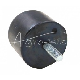 Universalus guminis bamperis 60x50 su vienu M10 varžtu - 001985