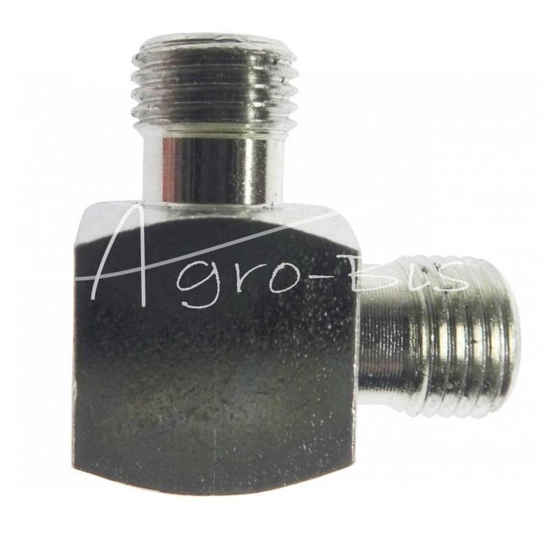 Jungtis - hidraulinė jungtis - alkūnė 90 BB M10x1 5L - HS294