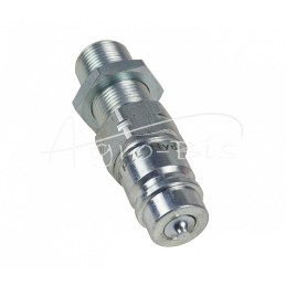 Hidraulinė greito prijungimo jungtis, ilga kištukas M22x1.5, išorinis sriegis, EURO HYDRAL PREMIUM - HP102L1522LPH