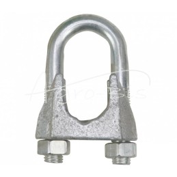Plieninės virvės spaustukas 34 mm - ZLS-34