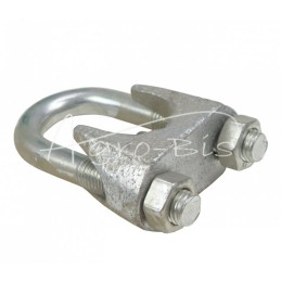 Plieninės virvės spaustukas 34 mm - ZLS-34