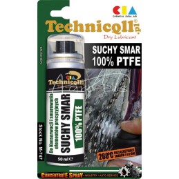 Sausas lubrikantas 50 ml, kurio sudėtyje yra 100 % PTFE mikronizuotų miltelių M-747 Technicqll - M747