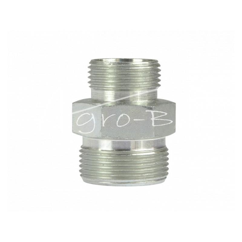 Hidraulinės jungties jungtis – tiesi BB M27x1.5 - M22x1.5 18L/16L - ZN-141 M22/M27 16