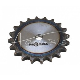 Grūdinto grandinės žvaigrio disko 08B-1 Z-20 išorinis skersmuo 86 mm MORGA - T08B120M