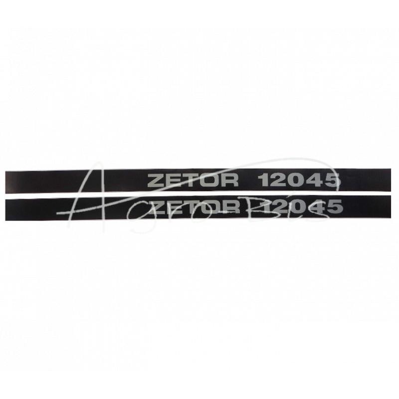Ženklų rinkinys - emblemos Zetor 12045 - Z12045