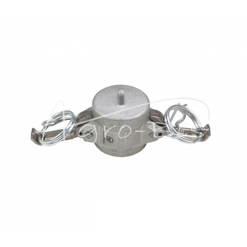 „Camlock DC“ moteriškas 16 barų aliuminio 1/2 colio x 13 mm PZL HYDRAL jungties dangtelis - ZCDC13H