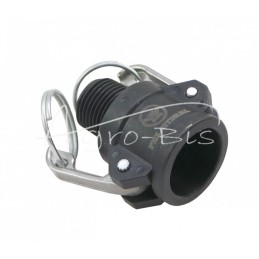 Camlock jungties lizdas, B tipo, polipropilenas, PP 1/2" x 13 mm, PZL HYDRAL - ZCPB13H