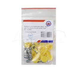 Tepimo antgalių rinkinys M6x1 10 vnt., tepalo antgalio dangtelis geltonas PZL HYDRAL - 7141206PZUH