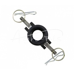 Camlock jungties lizdas, D tipo, polipropilenas, PP, 3/4" x 19 mm, PZL HYDRAL - ZCPD19H