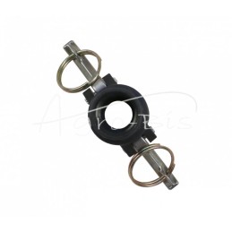 Camlock jungties lizdas, D tipo, polipropilenas, PP 1/2" x 13 mm, PZL HYDRAL - ZCPD13H