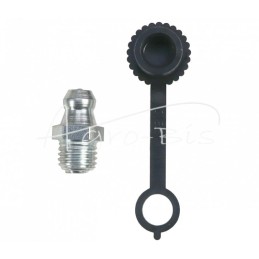 M8x1 tepalo antgalių rinkinys, 10 vnt., juodas tepalo antgalio dangtelis PZL HYDRAL - 7141208PCZH