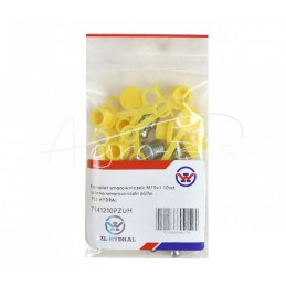 Tepimo antgalių rinkinys M10x1 10 vnt., tepalo antgalio dangtelis geltonas PZL HYDRAL - 7141210PZUH