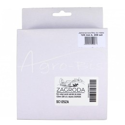 Filtro įdėklai pieno koštuvams 125 mm melžimo aparatui ZAGRODA - SC125ZA