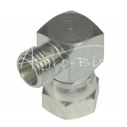 Hidraulinės jungties alkūnė 90 AB M16x1.5 - M14x1.5 10L/8L - HS334