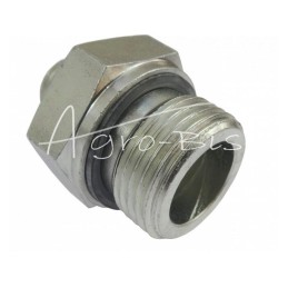 Hidraulinė jungtis BB M27x2 - M16x1.5 ED/10L - HS433