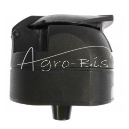 7 polių kištukinis lizdas - galinis kabelių pynės išvadas, standus sandariklis - 100.012