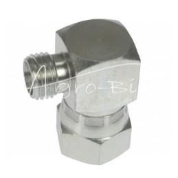 Hidraulinės jungties alkūnė 90 AB M18x1.5 - M14x1.5 12L/8L - HS329