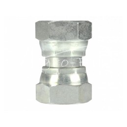 Hidraulinė jungtis - tiesi, moteriška AA jungtis, M27x2 - M27x2 18L/18L seno tipo kūgiai be O žiedo - HS184