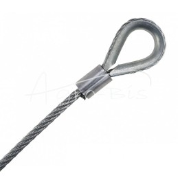 Rankinio stabdžio trosas L-260mm Zetor C-385 ANDORIA - 80231009AM