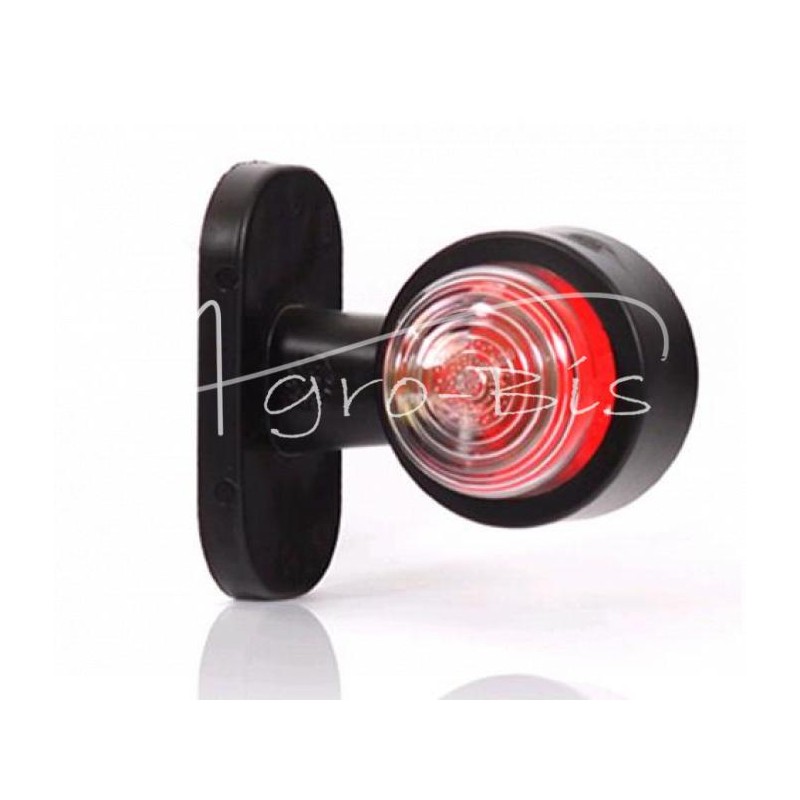 Priekinis ir galinis gabaritinis žibintas JU1.1 261 W21.1Ż 12/24V vidutinio skersmens tiesi lemputė - JU1/1