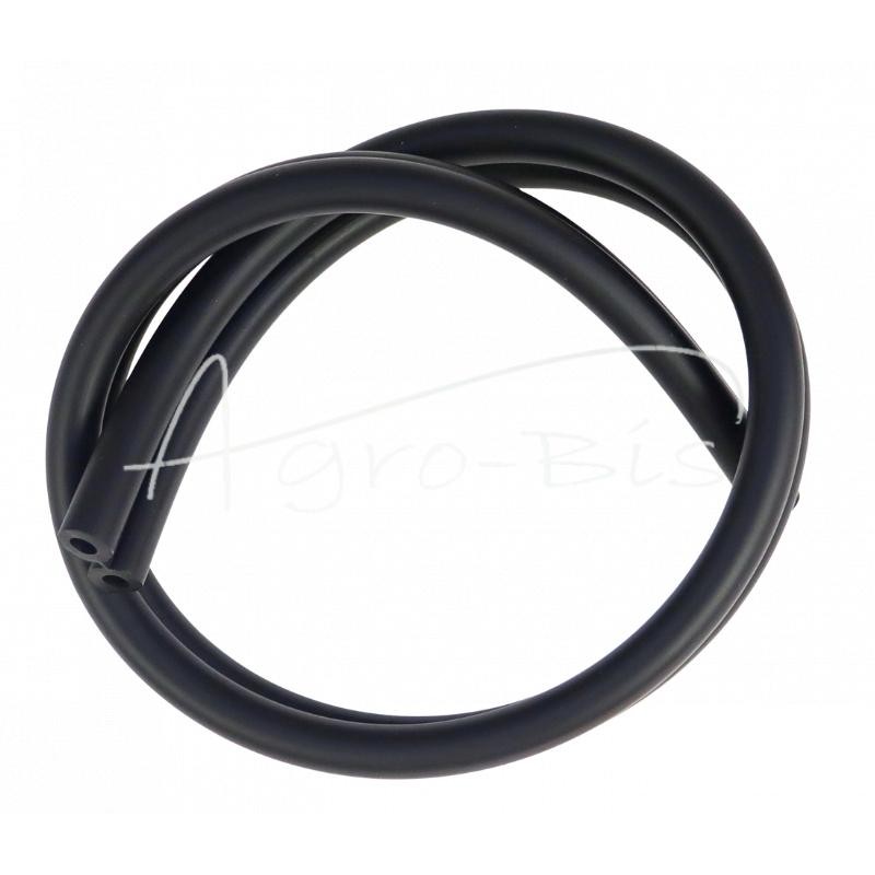 Dviguba guminė žarna 2x7x14 mm melžimo aparatui ZAGRODA - 8305020340.8ZA