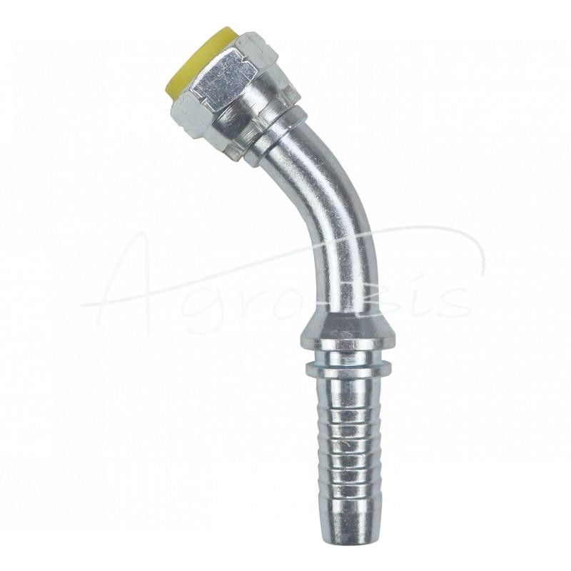 Hidraulinė jungtis DKR 45° DN13 3/8" HYDRAL - DKR45DN12G3/8SH
