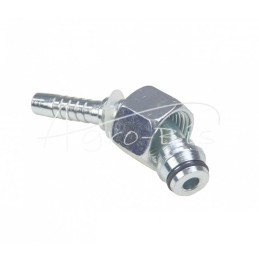 Užlenktas antgalis metrinis kampinis vidinis sriegis DKOL 45° DN08 12L M18x1.5 Premium HYDRAL - DKOL45DN08M18x1.5H