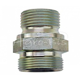 Jungtis - hidraulinė jungtis - tiesi BB 3/4" - M30x2 22L ZN-141 G3/4M30x2 - 8158.2020