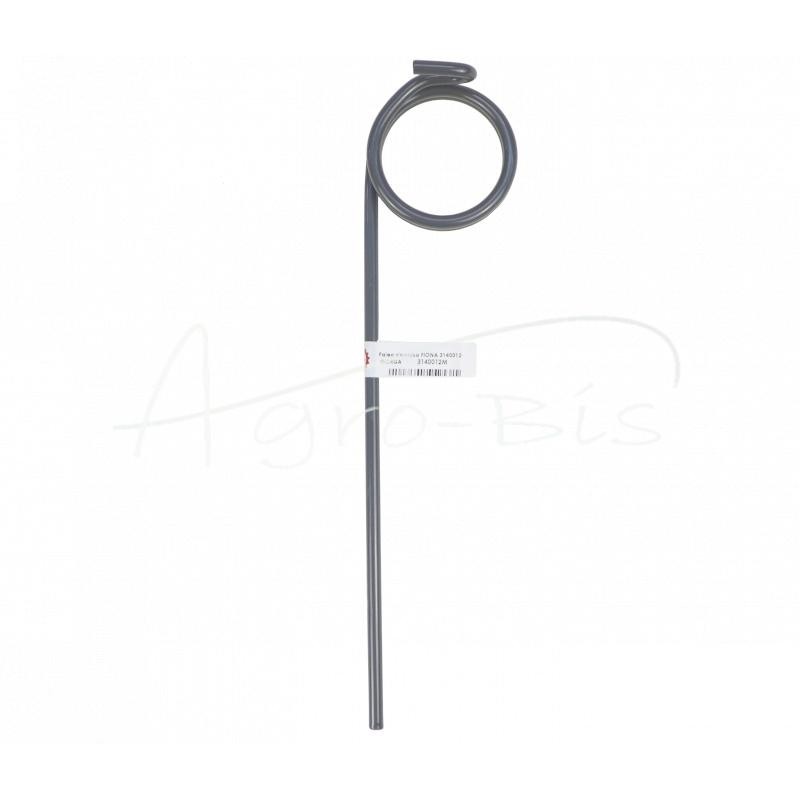 FIONA 3140012 sėjamosios grėbimo pirštas, dažytas milteliniu būdu MORGA - 3140012M