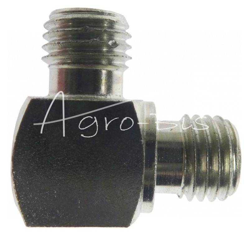 Hidraulinės jungties alkūnė 90 BB M12x1.5 6L - HS293