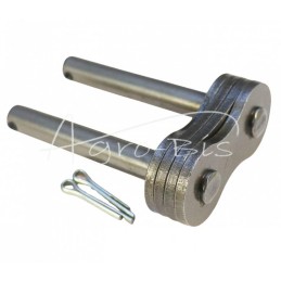 Grandinės spyna 20B-2 grūdinta MORGA - Z20B2M