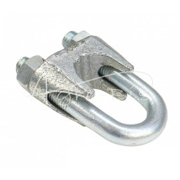 Plieninės virvės spaustukas 30 mm - ZLS-30