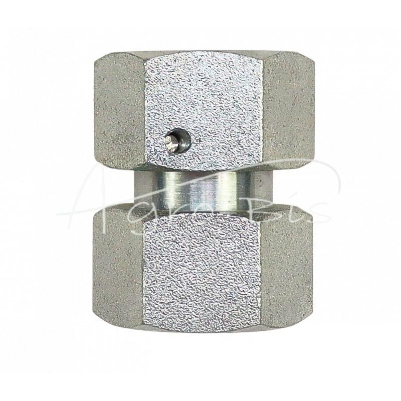 Hidraulinė jungtis - tiesi, moteriška AA jungtis, M26x1.5 - M26x1.5 18L/18L seno tipo kūgiai be O žiedo - HS186